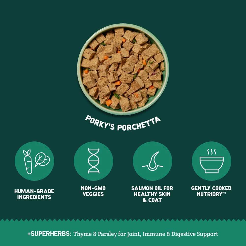 A Pup Above Grain Free Dog Cubies Pork Flavor, 2Lbs Pack of 4 Count