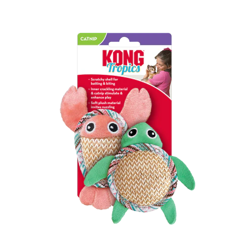 Kong Tropics Pals Cat Toy