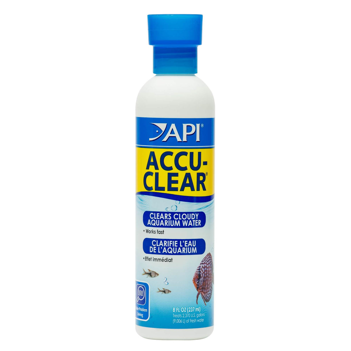 API Fishcare Accu Clear Water Clarifier, 8 Fluid Ounces Size