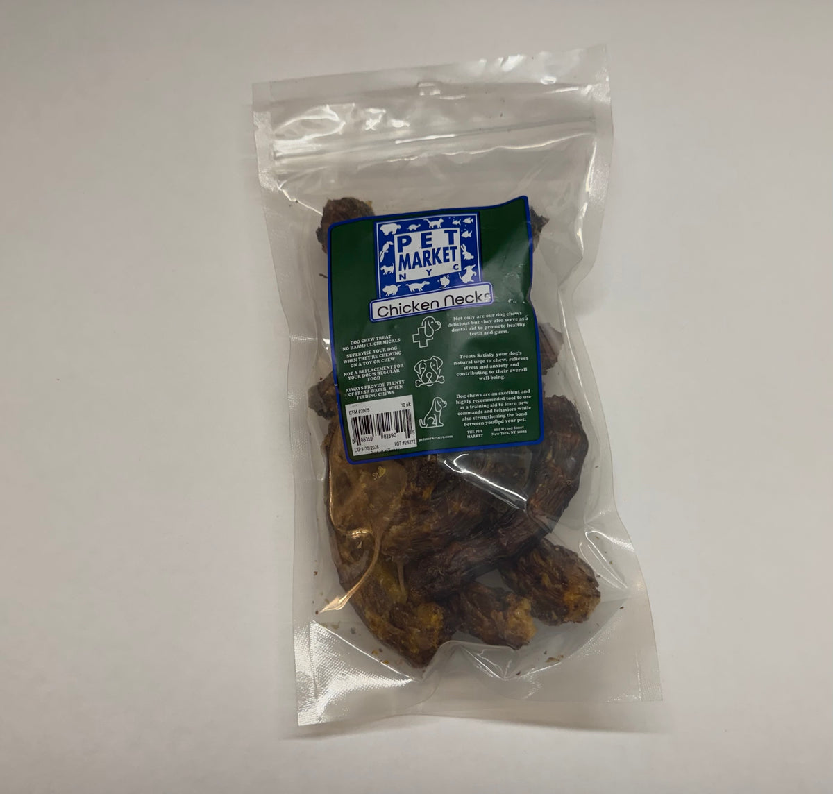 Pet Market NYC Chicken Necks (10 pack)