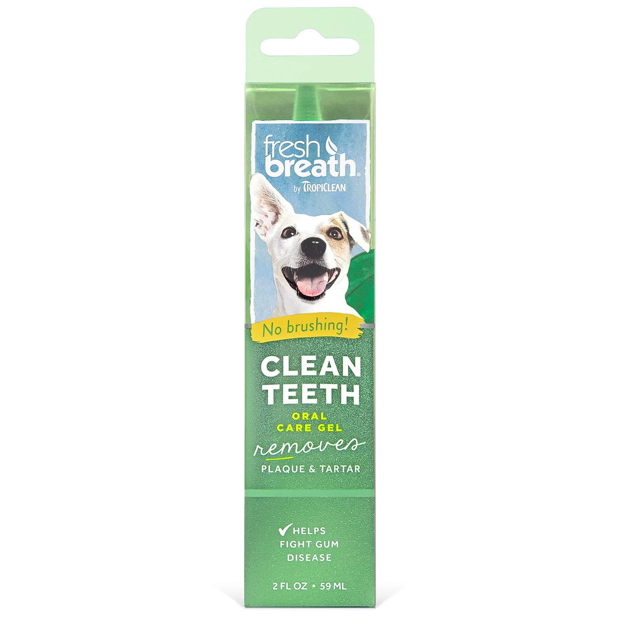 Tropiclean Dog Fresh Breath & Clean Teeth Gel, 2oz Pack