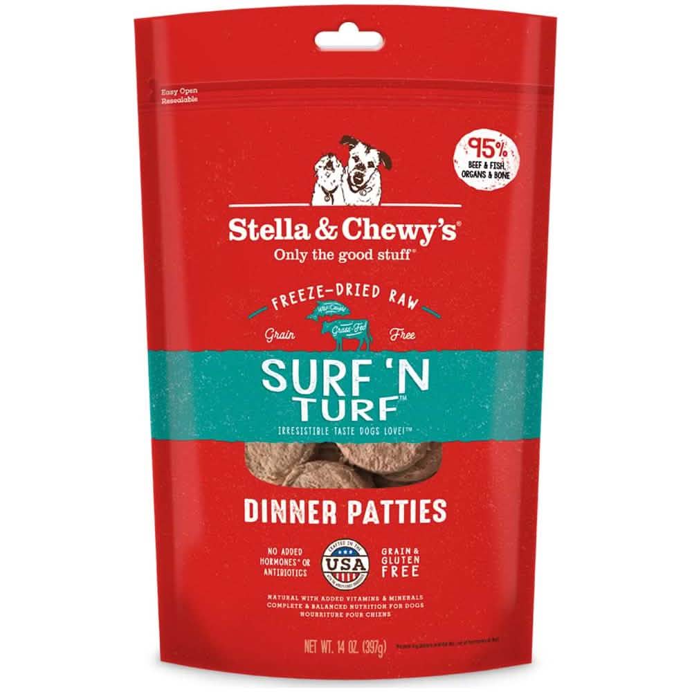 Stella & Chewy's D FD Patties Surf 'N Turf 14oz