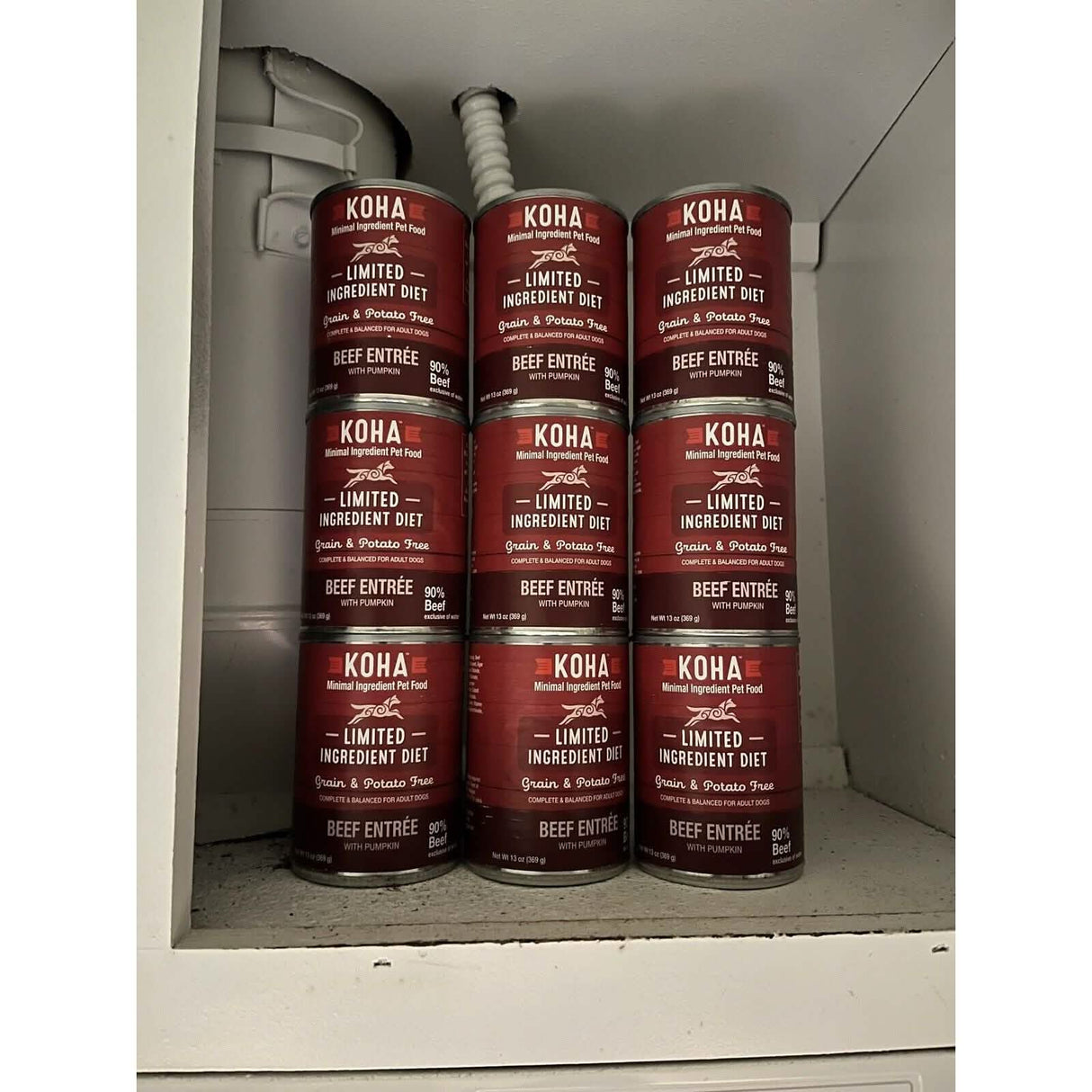 KOHA D LID 90% Beef 13oz