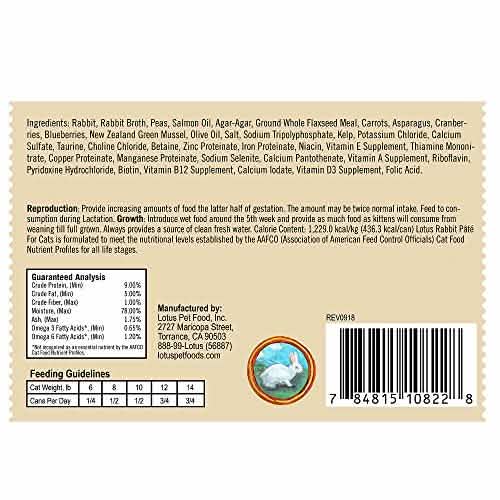 Lotus C Rabbit Pate Pate 2.75oz