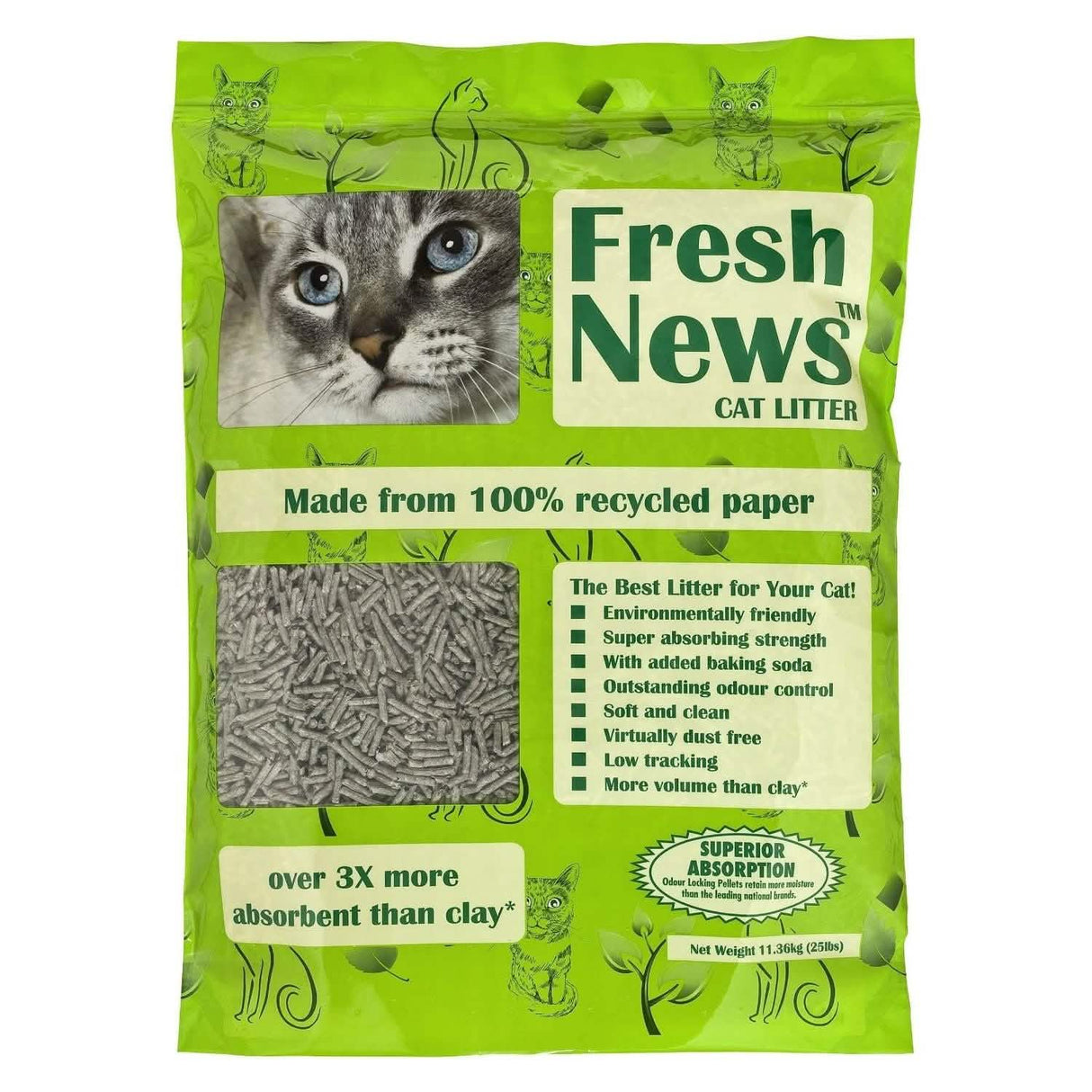 Fresh News Cat Litter 25 lb