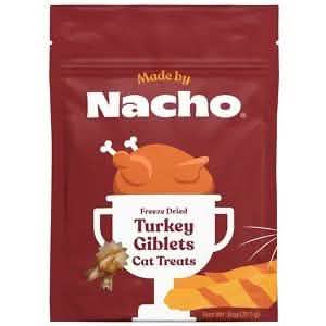 Made by Nacho Cat and Dog Turkey Treats, 0.9 oz Size