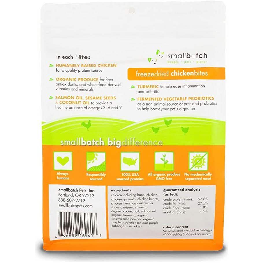 SmallBatch Dog & Cat Food Topper Freeze-Dried ChickenBites