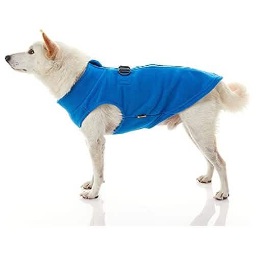 Gooby Zip Up Fleece Blue M