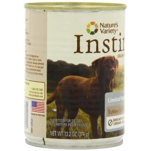 Instinct Pet Food Real Turkey Recipe Wet Dog Food, 13.2oz Size