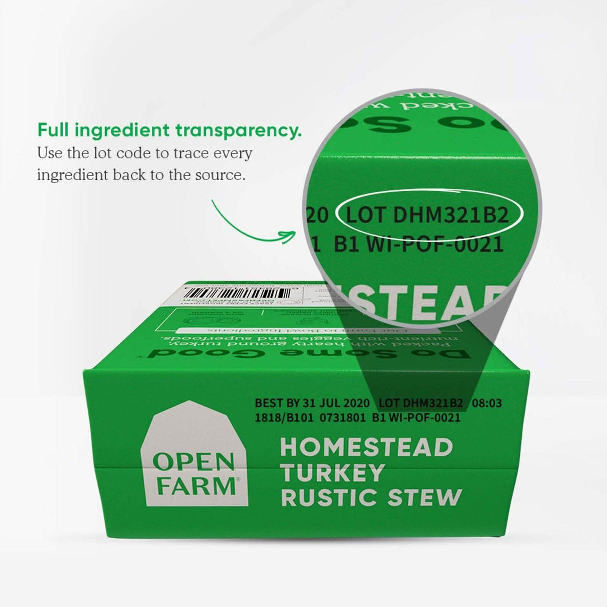 Open Farm D Homestead turkey 12.5oz