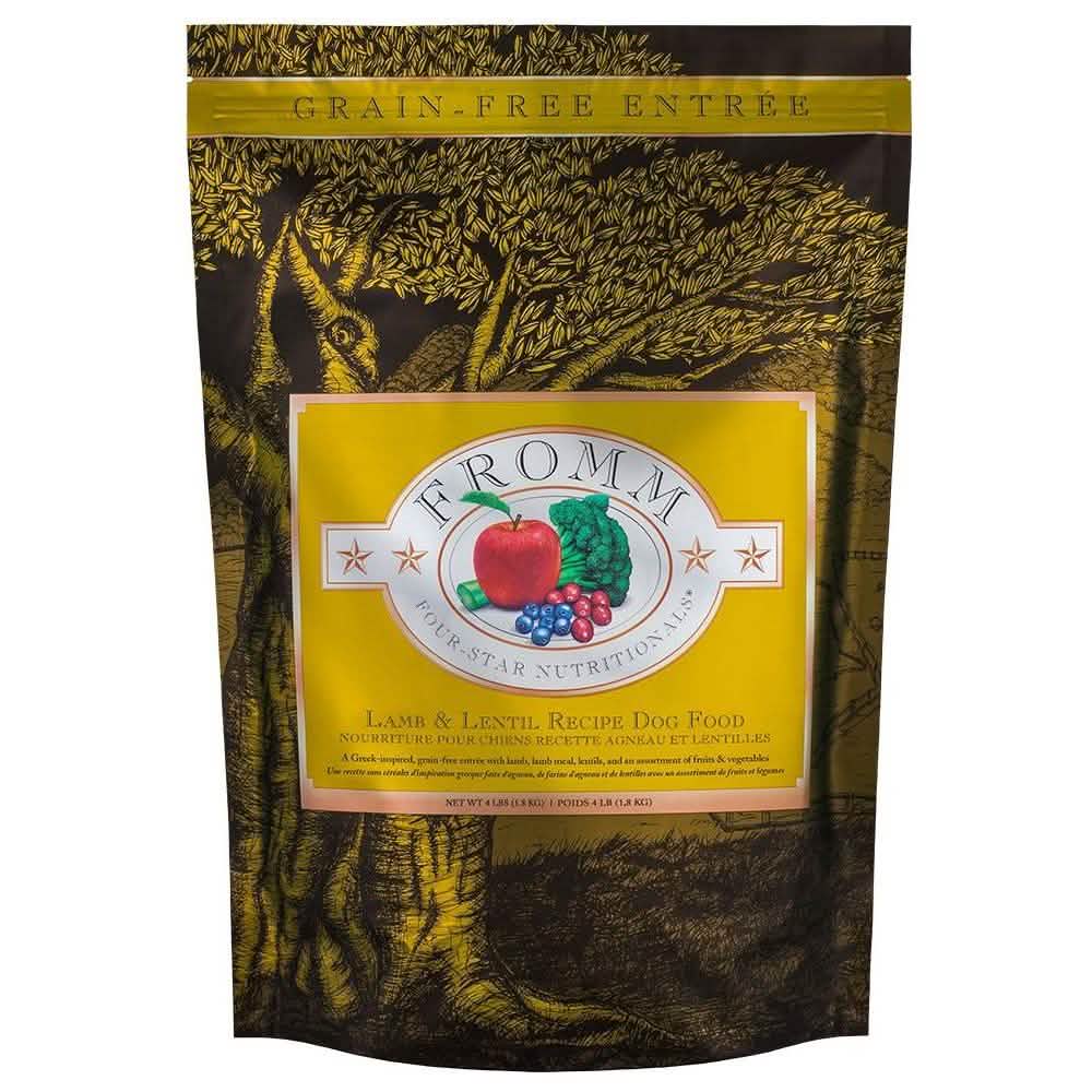 Fromm Dry Dog Food Four-Star Lamb & Lentil Recipe