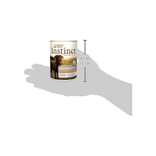 Instinct Pet Food Real Turkey Recipe Wet Dog Food, 13.2oz Size