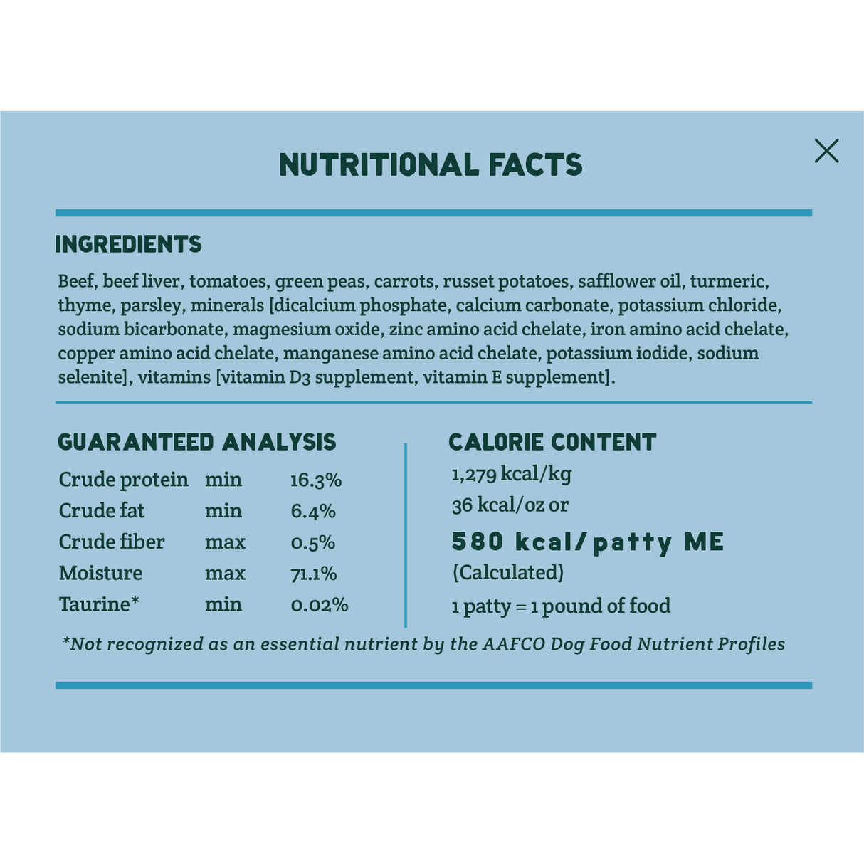 A Pup Above D Frozen Cooked Texas Beef Stew 7lb