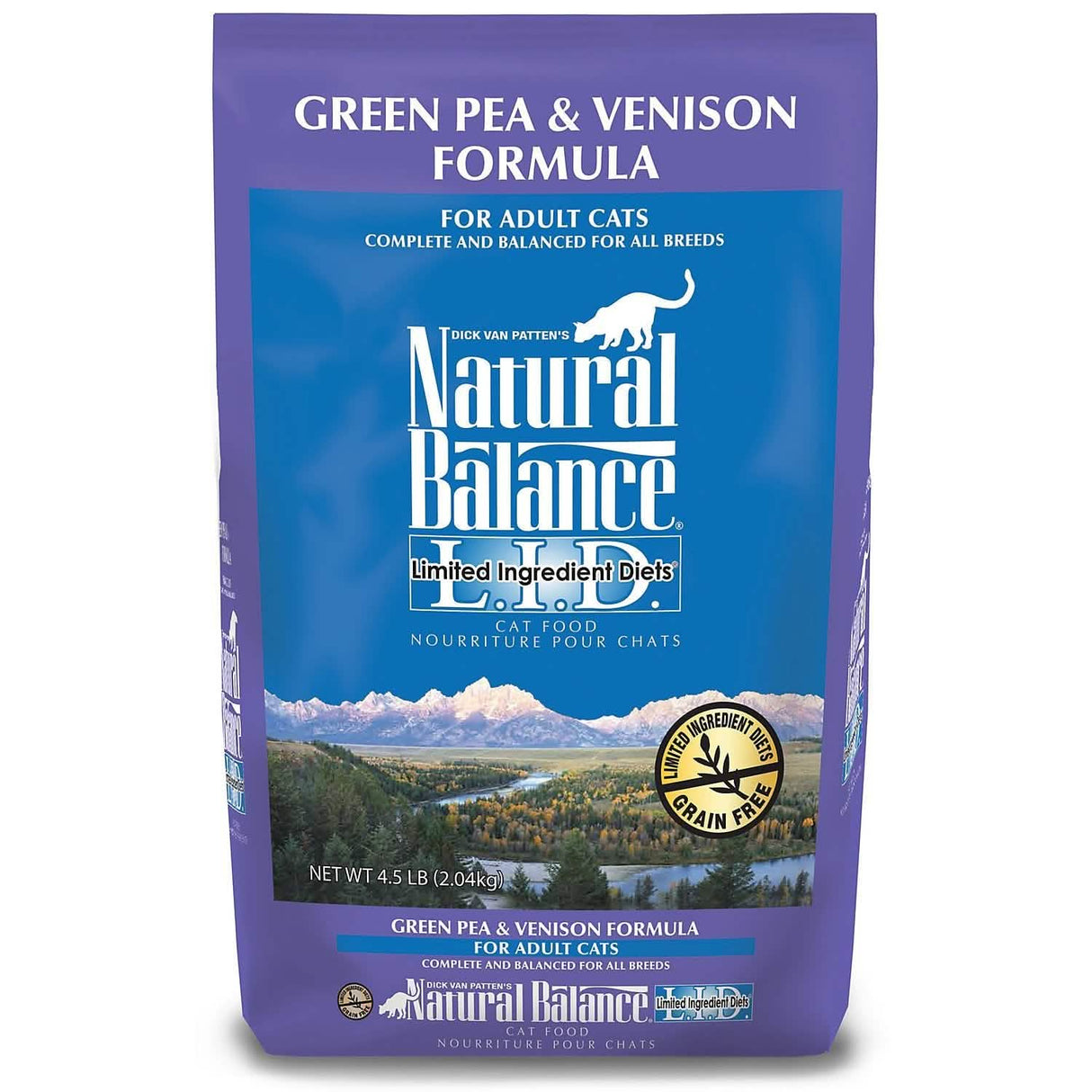 Natural Balance C LID Venison/Pea 4.5lb