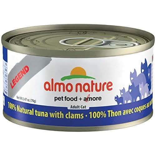 Almo Nature C Natural Tuna & Clams In Broth 2.47oz