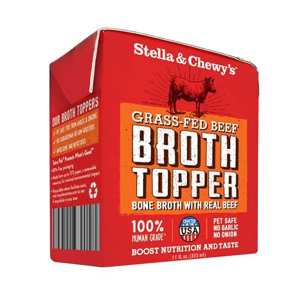STELLA&CHEWY'S BROTH TOPPER BEEF 11oz