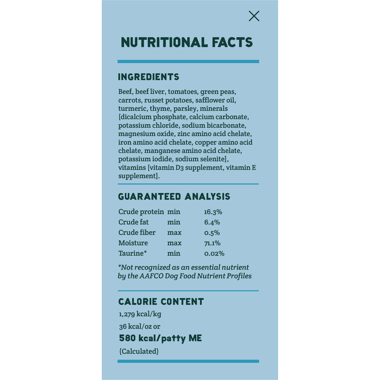 A Pup Above D Frozen Cooked Texas Beef Stew 7lb