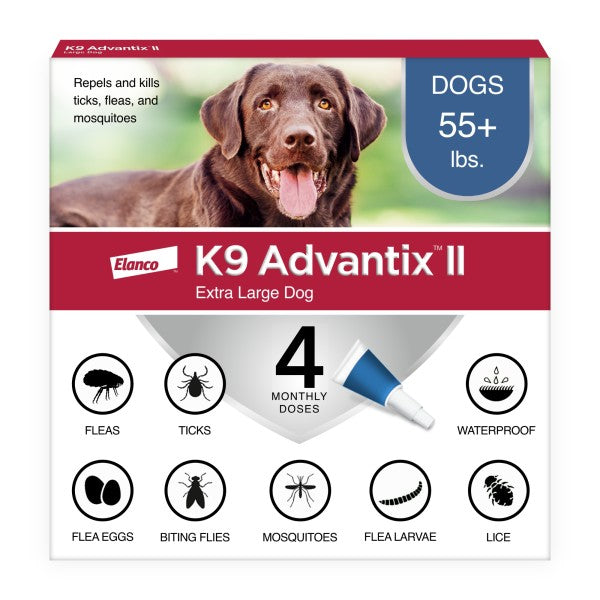 Elanco Advantix Flea, Tick & Mosquito Prevention For X-Large Dogs