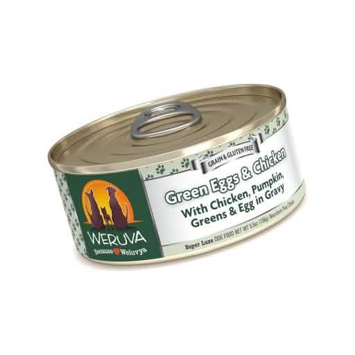Weruva C Classic Green Eggs & Chicken Chicken/Egg in Pea Soup 5.5oz