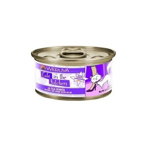 Weruva C CITK La Isla Bonita Mackerel/Shrimp Au Jus 6oz