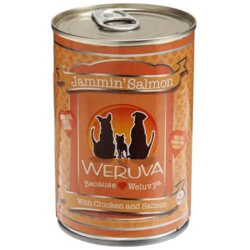 Weruva D Classic Jammin' Salmon Chicken/Salmon in Gravy 14oz