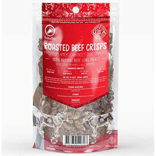 Tickled Pet Beef Lung Dog Treat 8oz