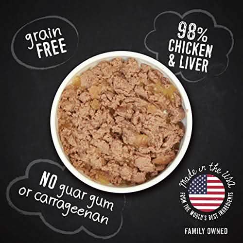 Hound & Gatos Dog 98% Chicken & Liver 13oz, Case of 12 Pack