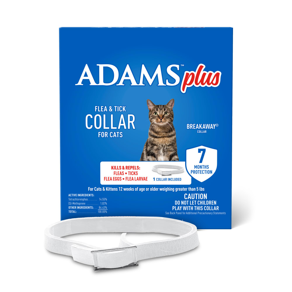 Adams Plus Flea & Tick Collar for Cats