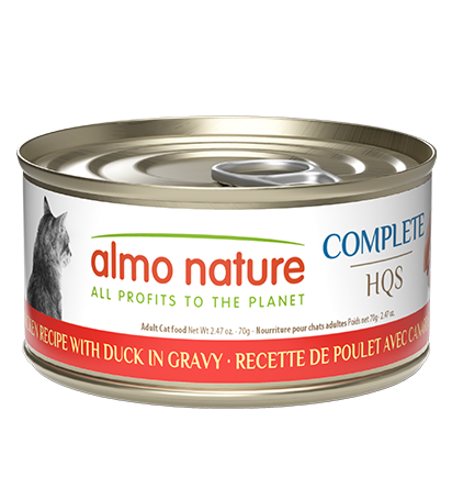 Almo Nature Cat Wet Food Chicken With Duck In Gravy 2.47oz