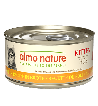 Almo Nature Kitten Wet Food Natural Chicken in Broth 2.47oz