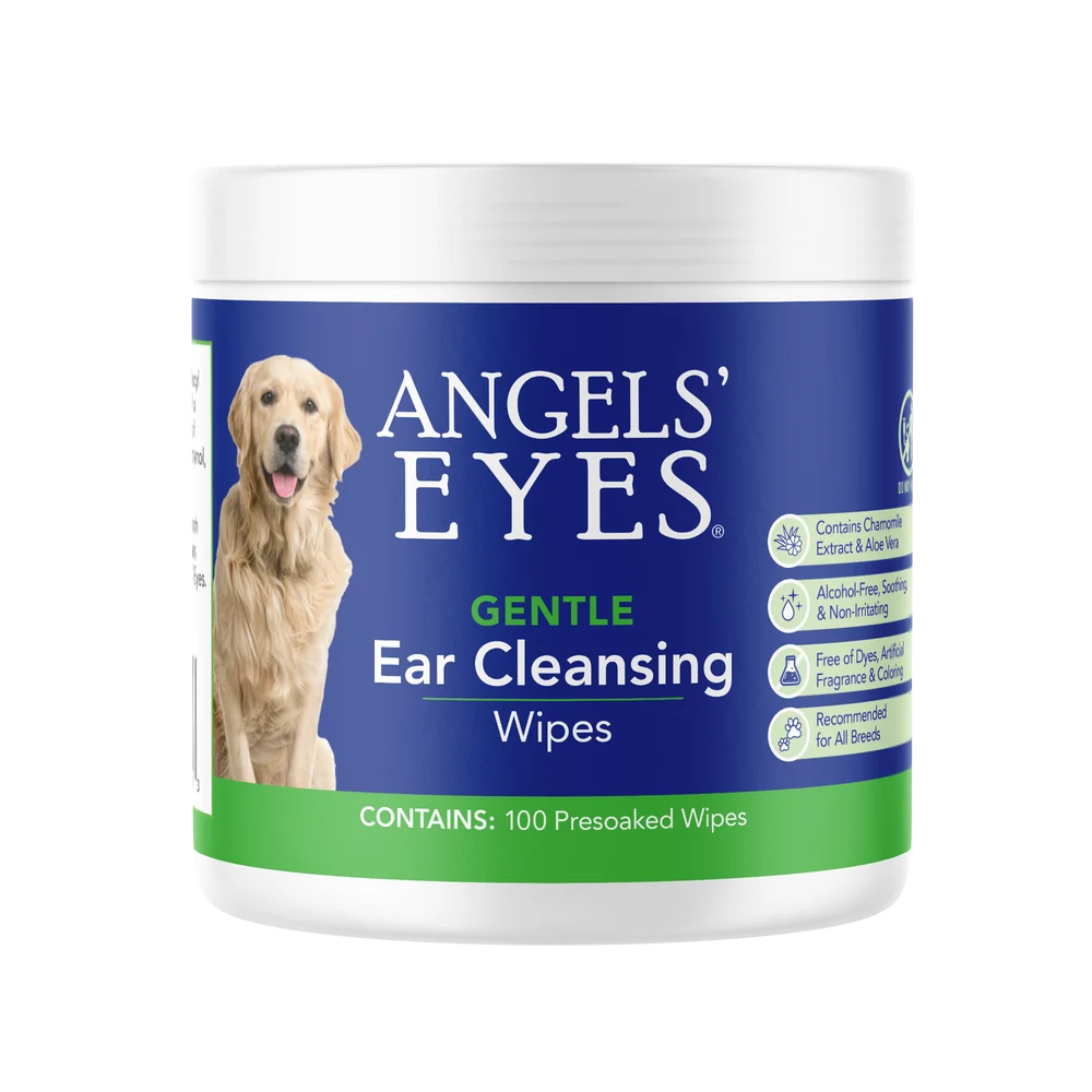 Angels' Eyes Gentle Ear Cleansing Wipes for Dogs (100 count)