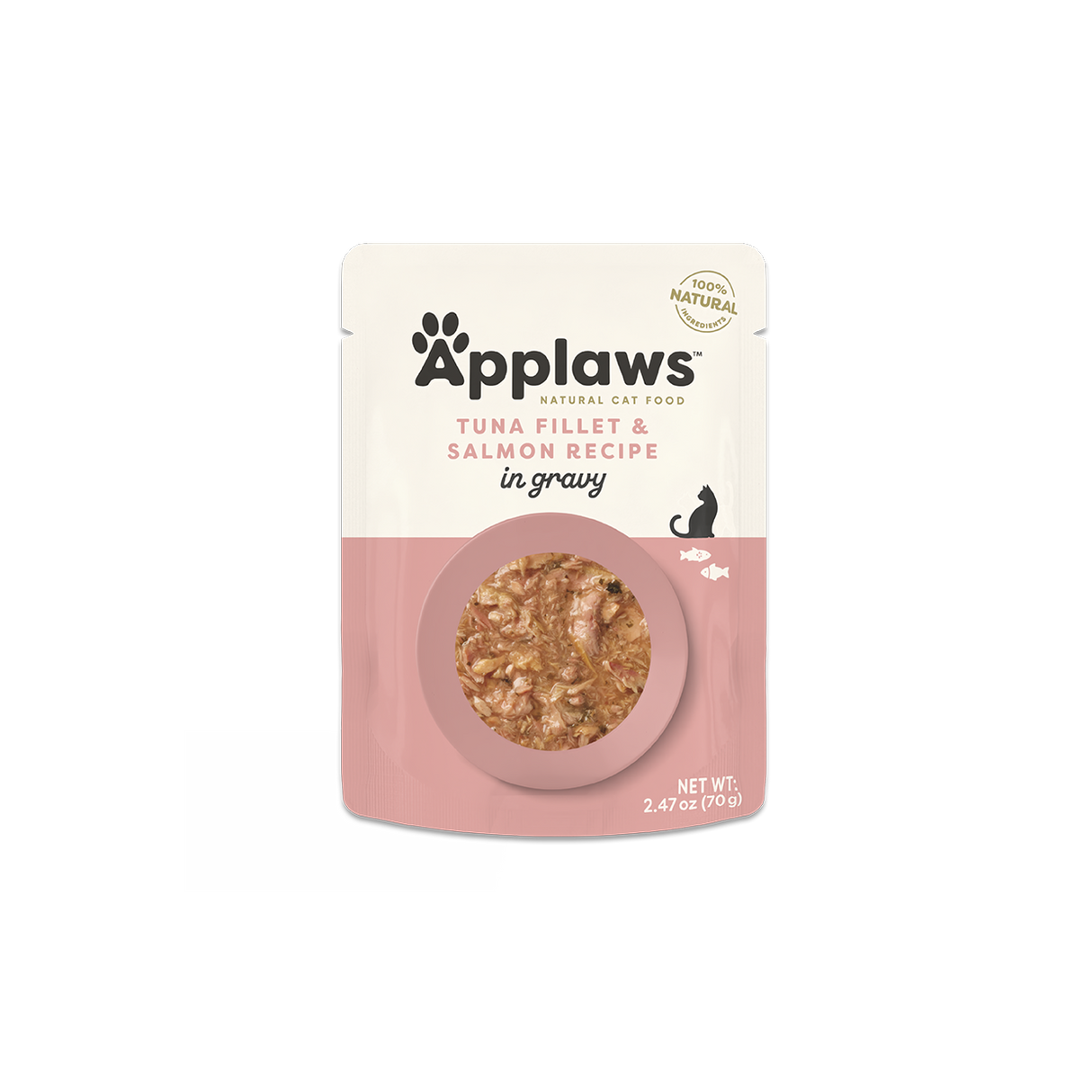 Applaws Cat Wet Food Pouch Tuna & Salmon Flakes 2.47oz