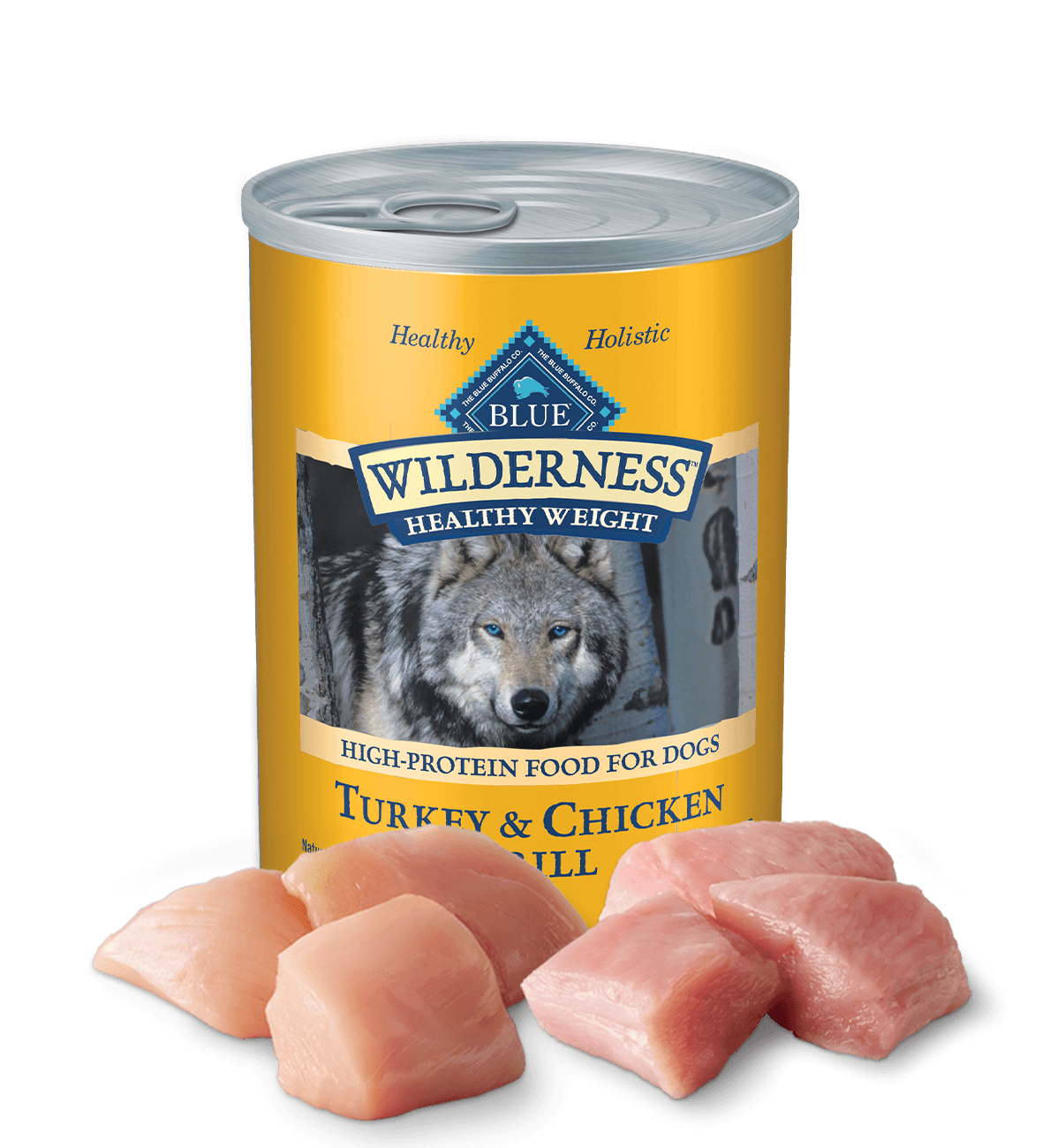 Blue D Wilderness Sans céréales Poids santé Poulet 12.5oz