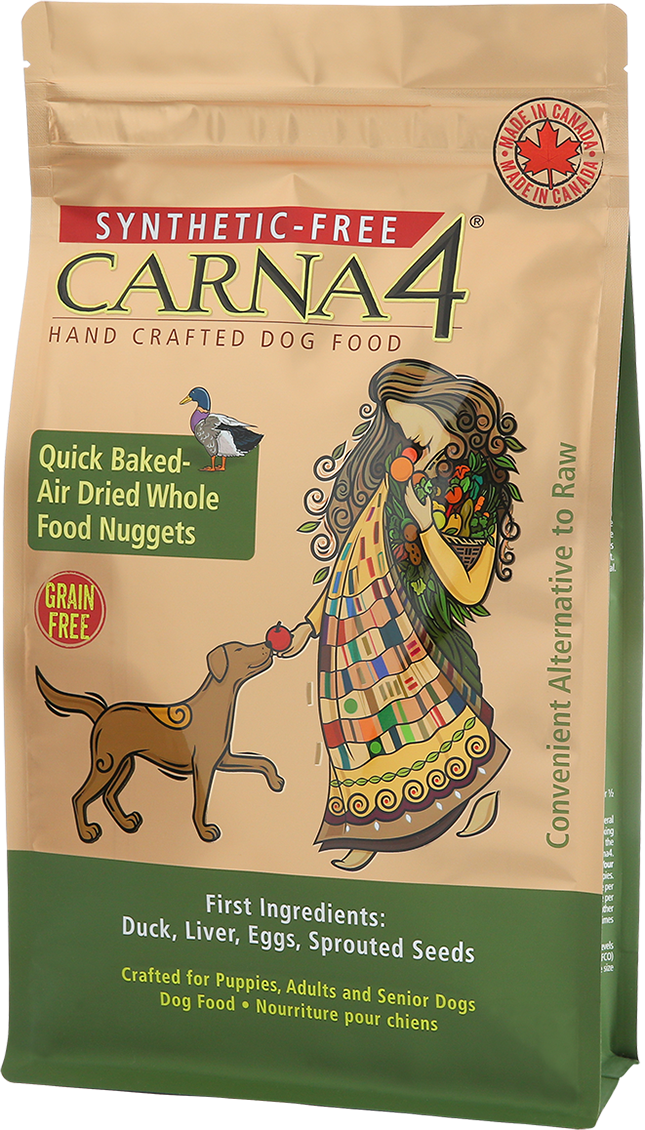 Carna4 Duck Formula Dry Dog Food (6lb Bag)