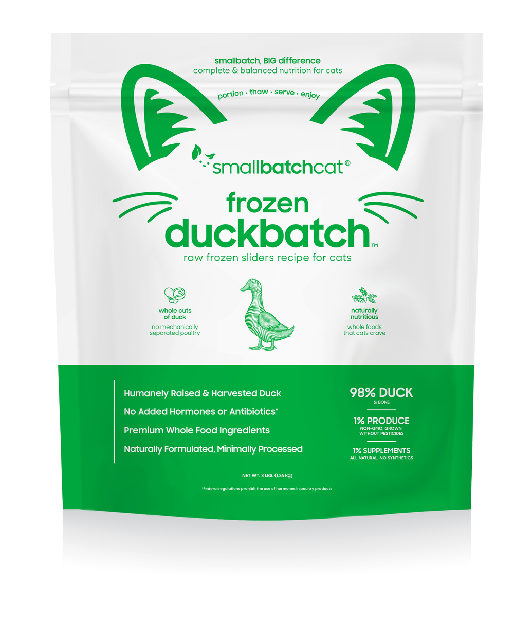 小批量C冰冻的生鸭滑块3磅