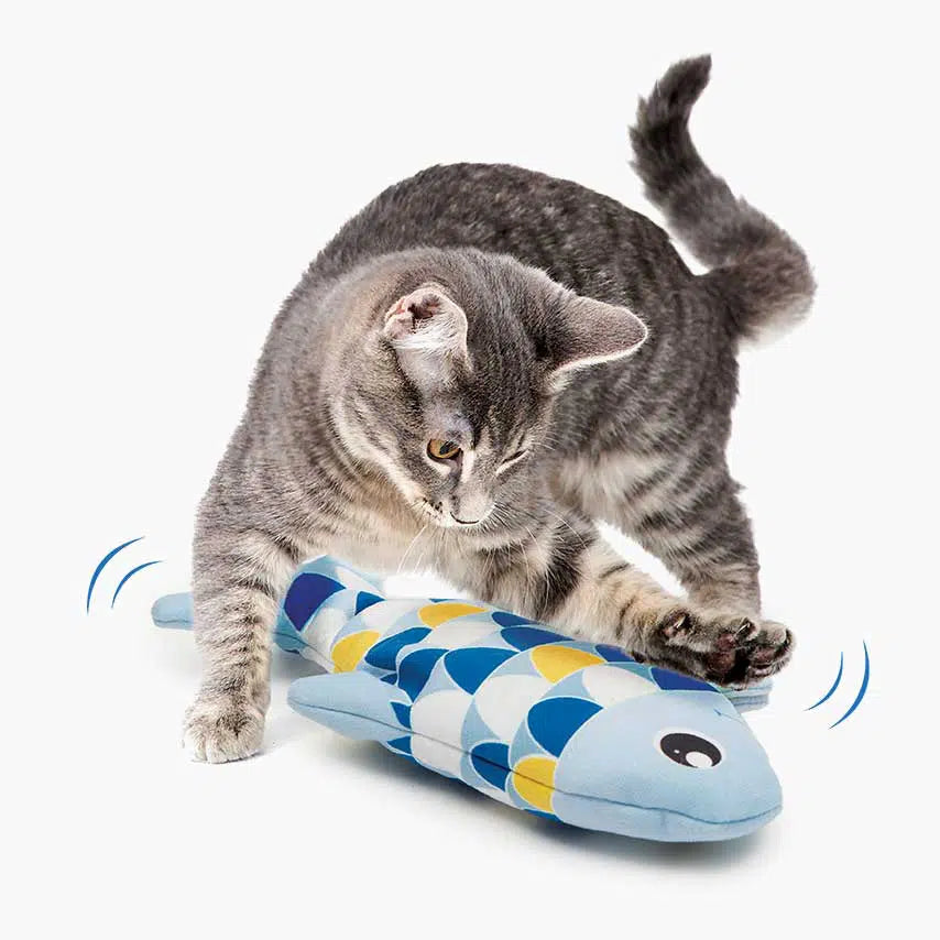 CAtit Groovy Fish Cat Toy (Blue)
