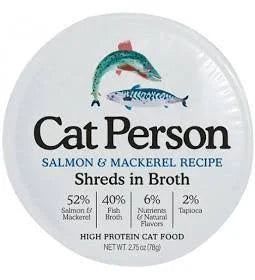 Cat Person Cat Wet Food Grain Free Salmon & Mackerel 2.75oz