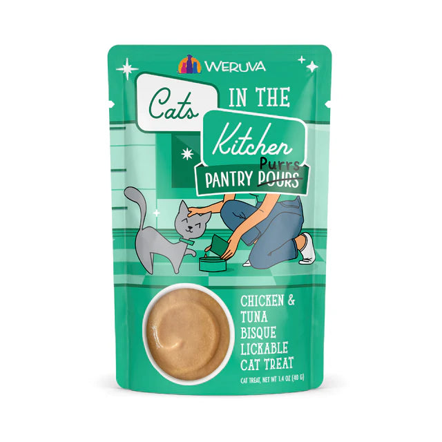 Cats in the Kitchen Pantry Purrs Chicken & Tuna Bisque Lickable Cat Treat (1.4oz pouch)
