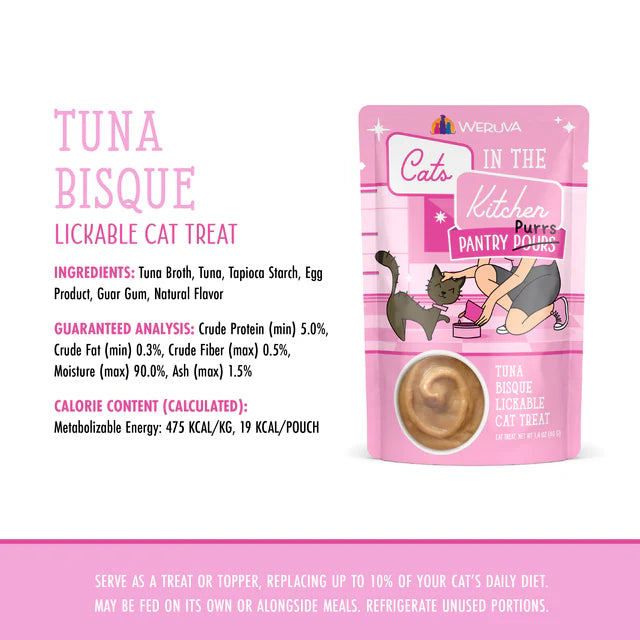 Cats in the Kitchen Pantry Purrs Tuna Bisque Lickable Cat Treat (1.4oz pouch)