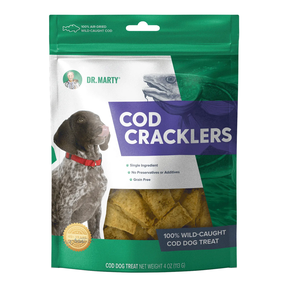 Dr Marty Cod Cracklers 4 oz