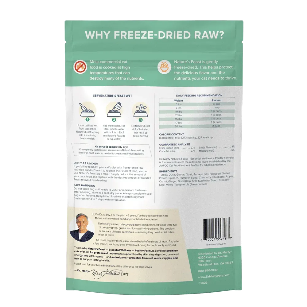DR.MARTY C Nature's Feast 가금류 5.5oz