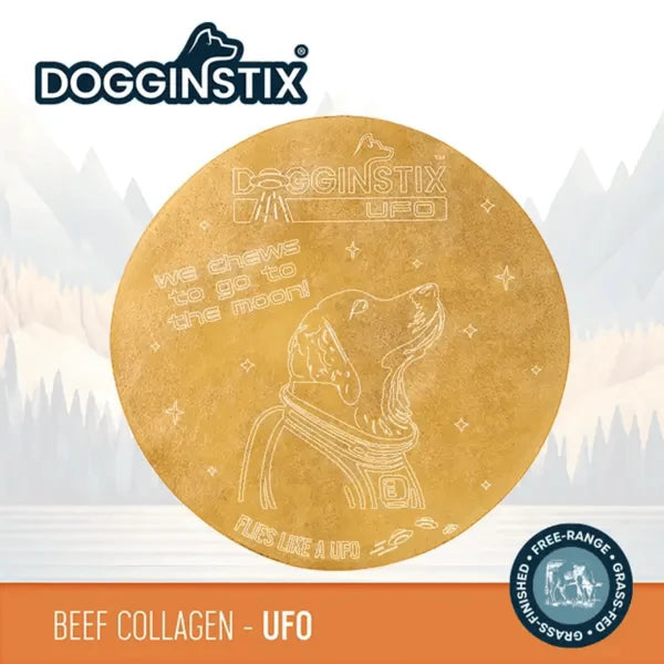 Dogginstix Beef Collagen Disc for Dogs ( 4.40 oz 1 count )