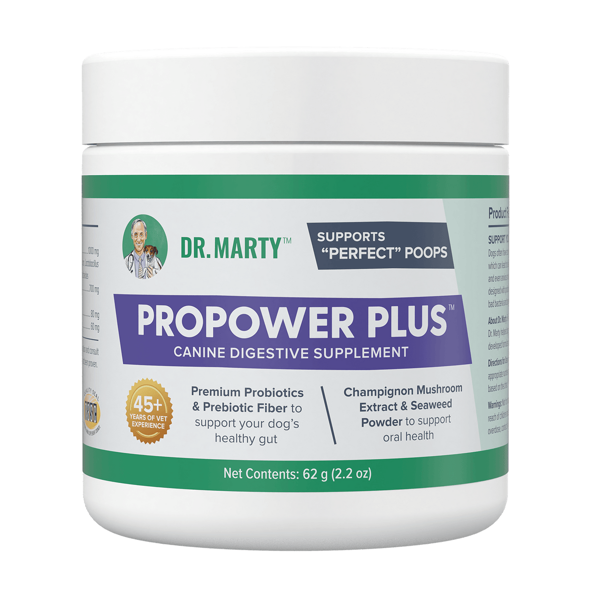 Probiótico Propower Plus del Dr. Marty D. 2,2 oz