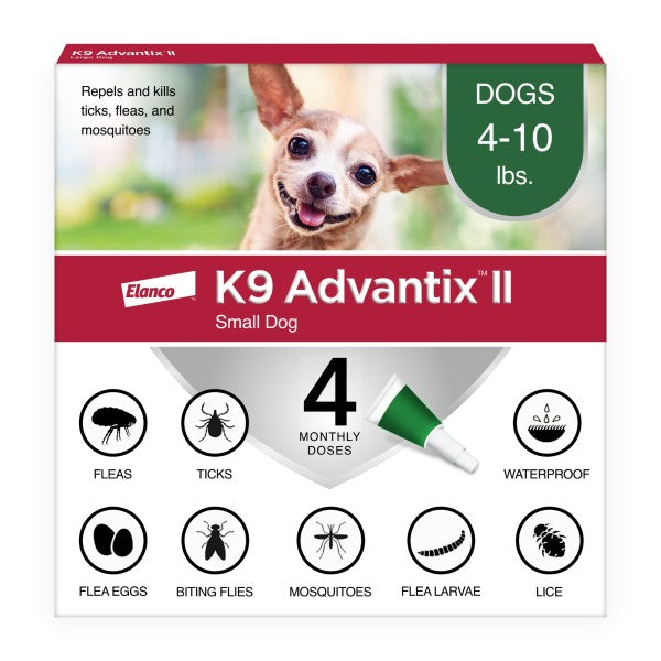 Elanco Advantix Flea, Tick & Mosquito Prevention For Small Dogs