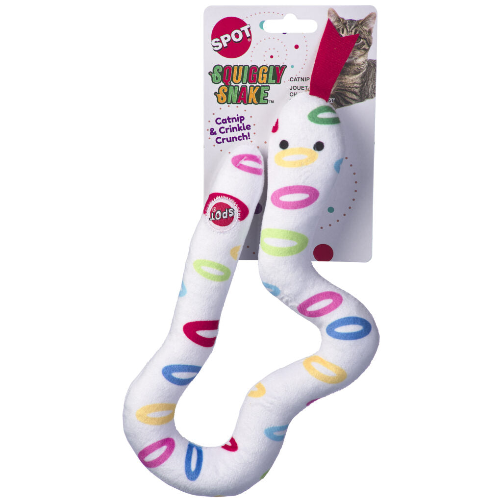 SPOT Squiggly Snakes Cat Toy - Assorted Colors