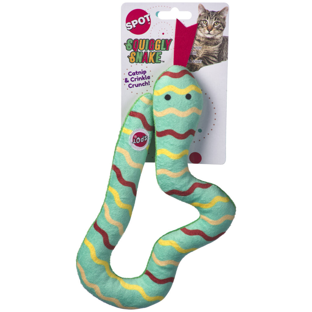 SPOT Squiggly Snakes Cat Toy - Assorted Colors