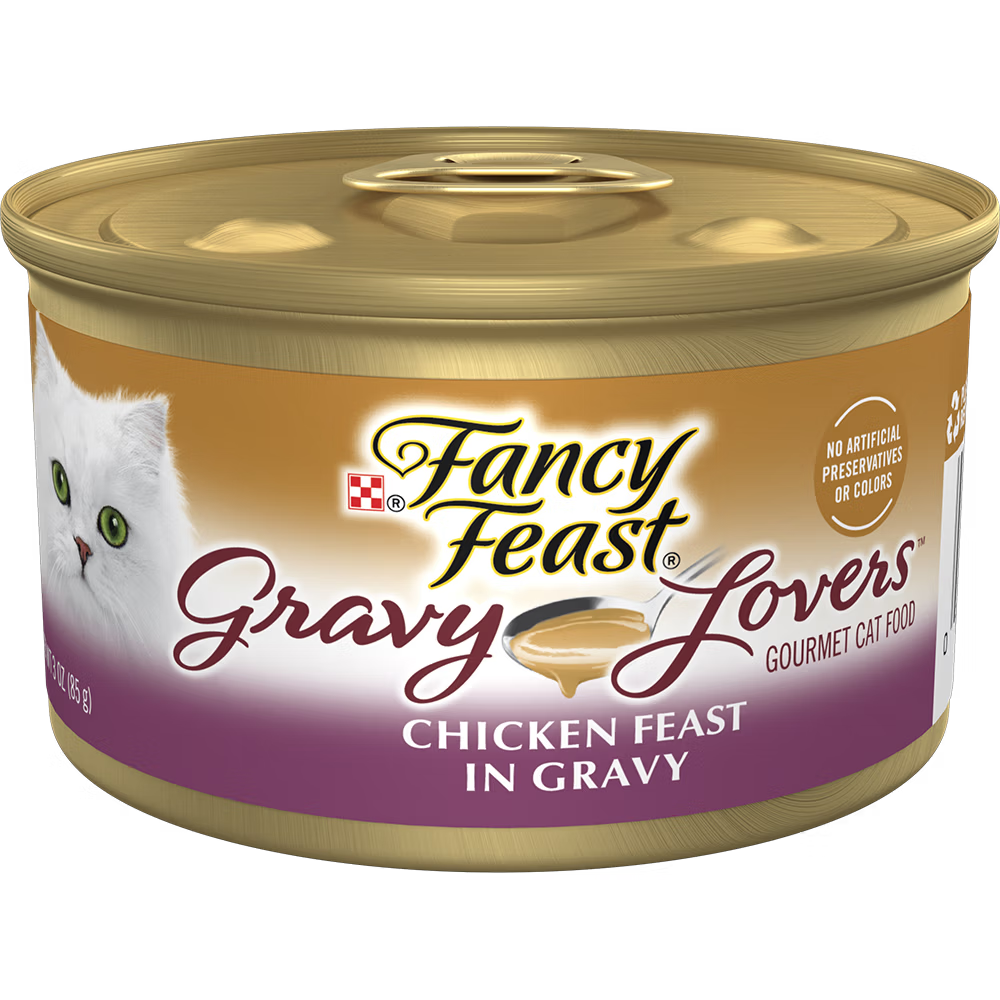 Fancy Feast Cat Wet Food Gravy Lovers Chicken Feast In Gravy 3oz