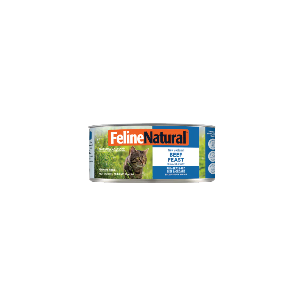 Carne de res Feline Natural C de 3 oz