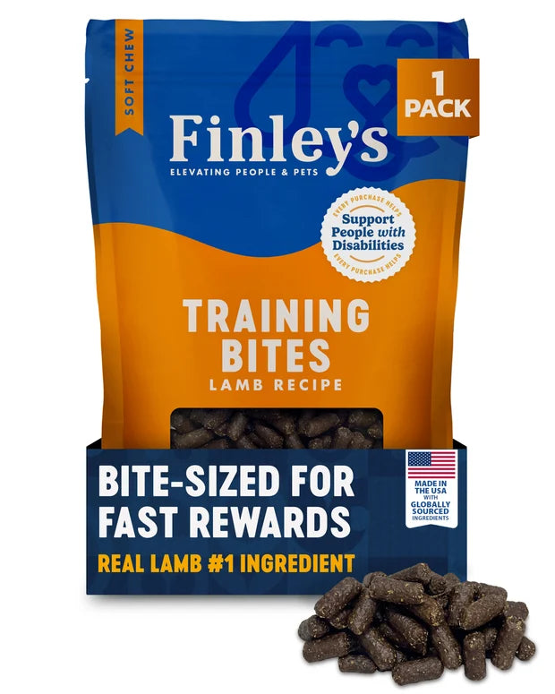 Finley's Lamb Training Bites Recipe Dog Treats (6oz bag)