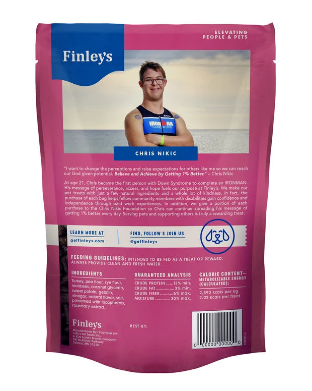 Finley's Turkey Training Bites Recipe Dog Treats (6oz bag)